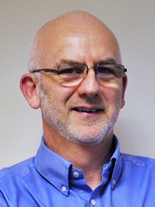 Image shows Garry Broadbent of Pure Thermal