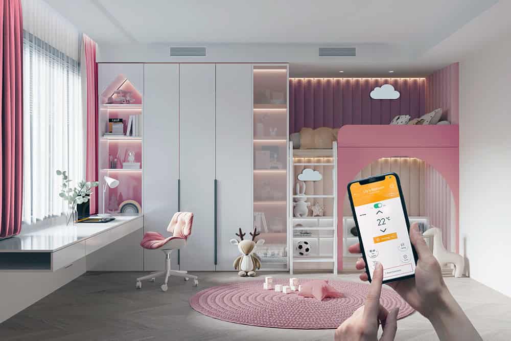 Image shows the airCloud Go app