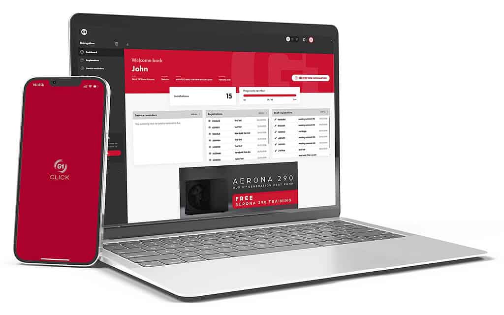 Support for G1 Installer Scheme by Grant heating systems.