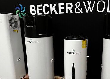Heat Pump Warehouse adds Becker & Wolf integrated hot water heat pump cylinders