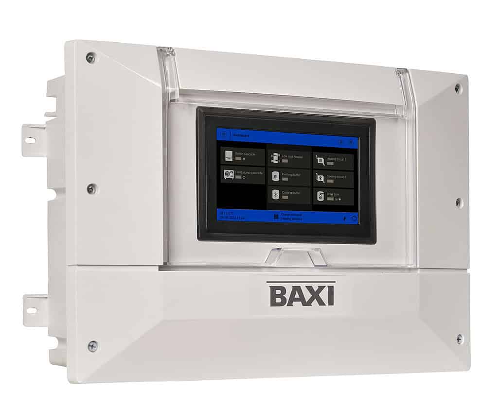 Baxi Hybrid System Controller for heat pump and heating management.
