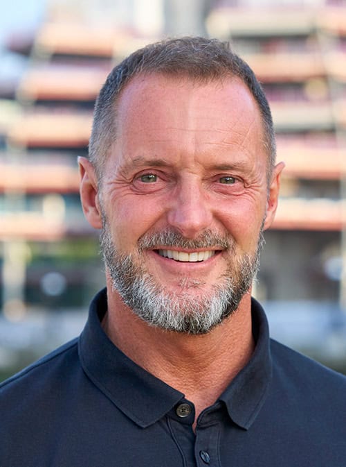Image shows Glynn Williams of Grundfos