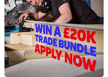 £20,000 prize bundle for Screwfix Top Tradesperson