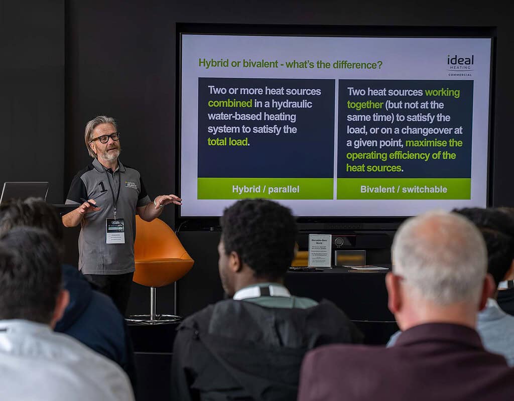 Richard Brown delivers ‘Low carbon hybrid heating system considerations’ CPD