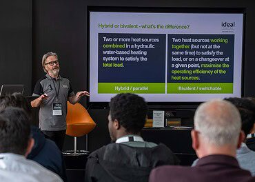 Practical pathway to low carbon hybrid heating