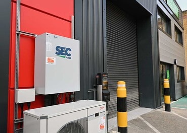 SEC200 helps The Felix Project turn refrigeration waste heat into hot water