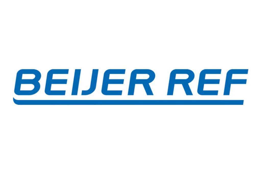 Beijer Ref logo, a leading distributor in HVAC and refrigeration solutions.