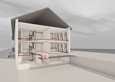 Fraunhofer develops R290 heat pump concepts for apartment buildings
