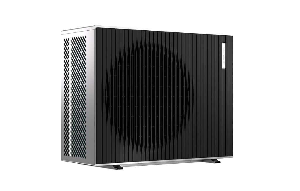 Energy-efficient heat pump for sustainable home heating solutions.