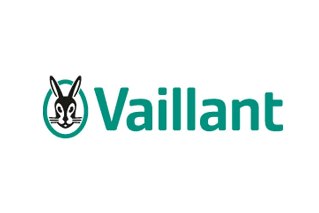 Vaillant logo featuring a rabbit mascot for heat pump training.