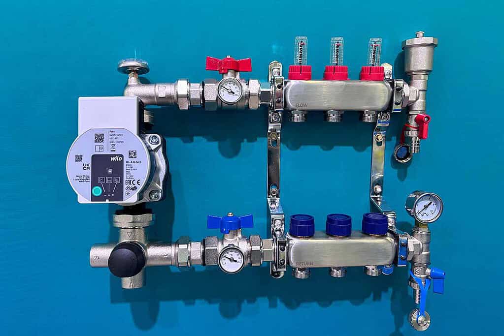 Image shows an OEM solution for heat pump systems from manufacturer Wilo