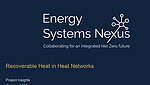 Unlocking recoverable heat for UK heat networks